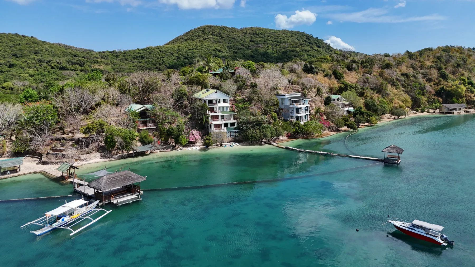 Renting a private island in Palawan